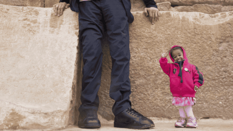 homme le plus grand et la femme la plus petite du monde