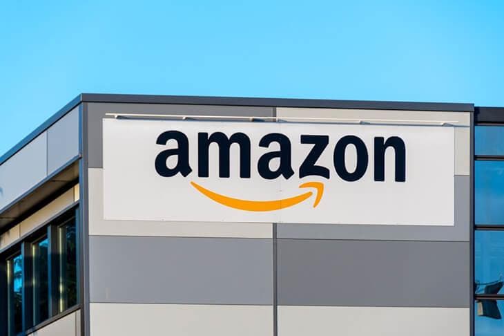 Logo of the American giant Amazon