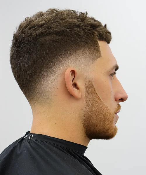 Low fade sur cheveux fins
