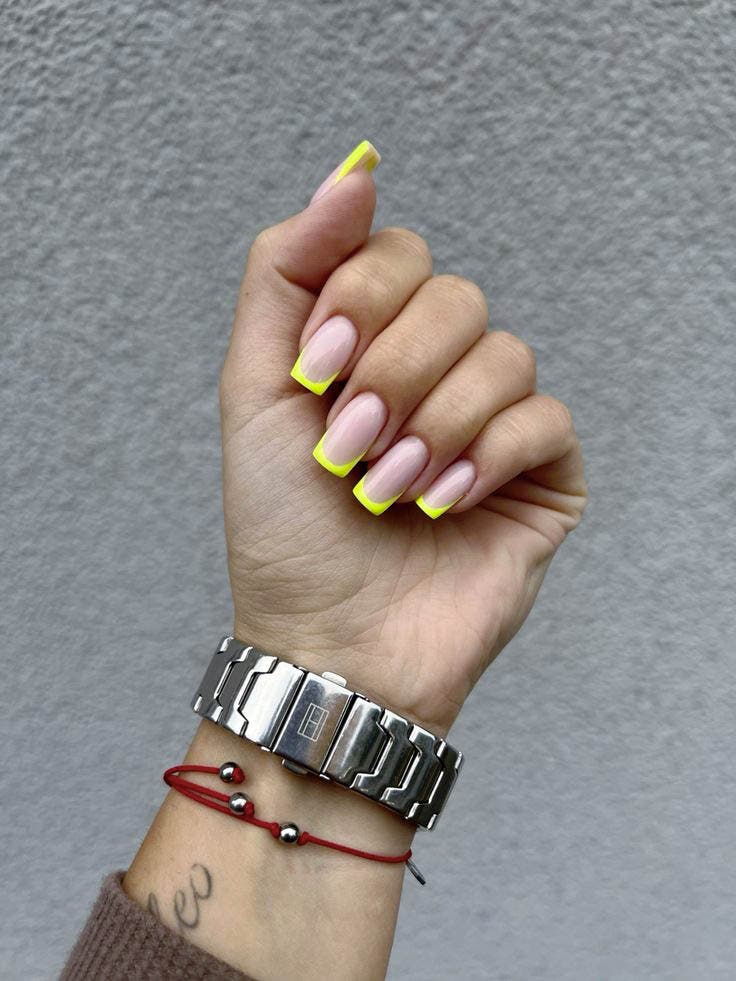 Manucure fluo Manucure fluo