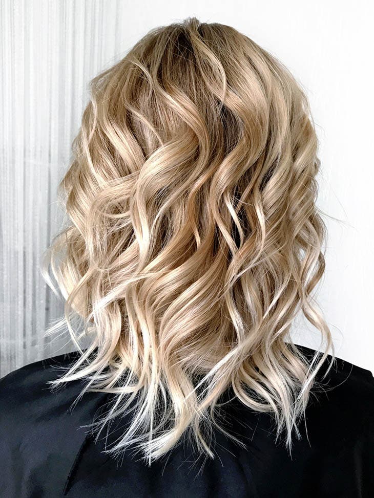Mèches blondes beiges Mèches blondes beiges