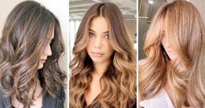 Mèches miel caramel - 30 idées de colorations pour vos cheveux_