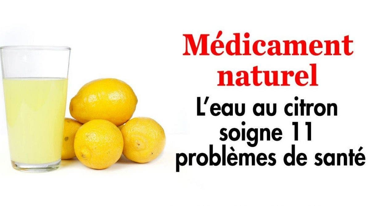 Buvez de l’eau au citron chaque matin pour soigner 11 problèmes de santé