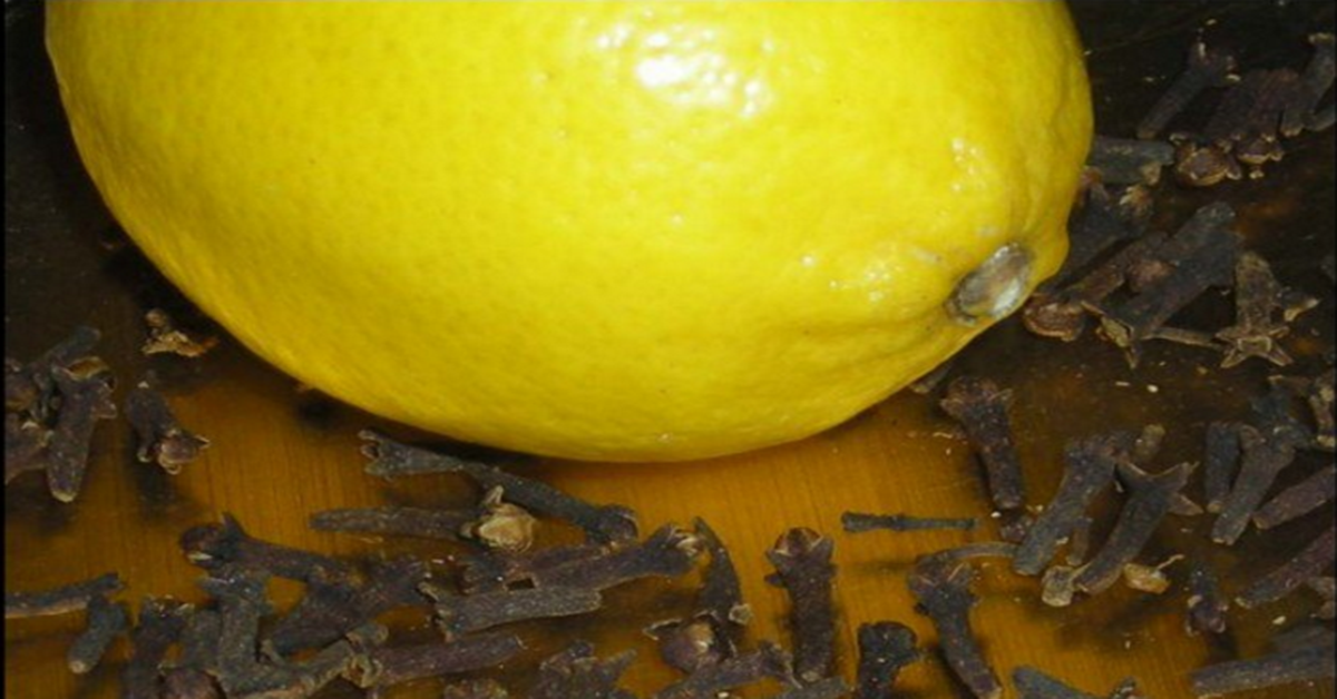 Mélangez du citron et des clous de girofle, c’est un médicament naturel qui soigne 4 maladies