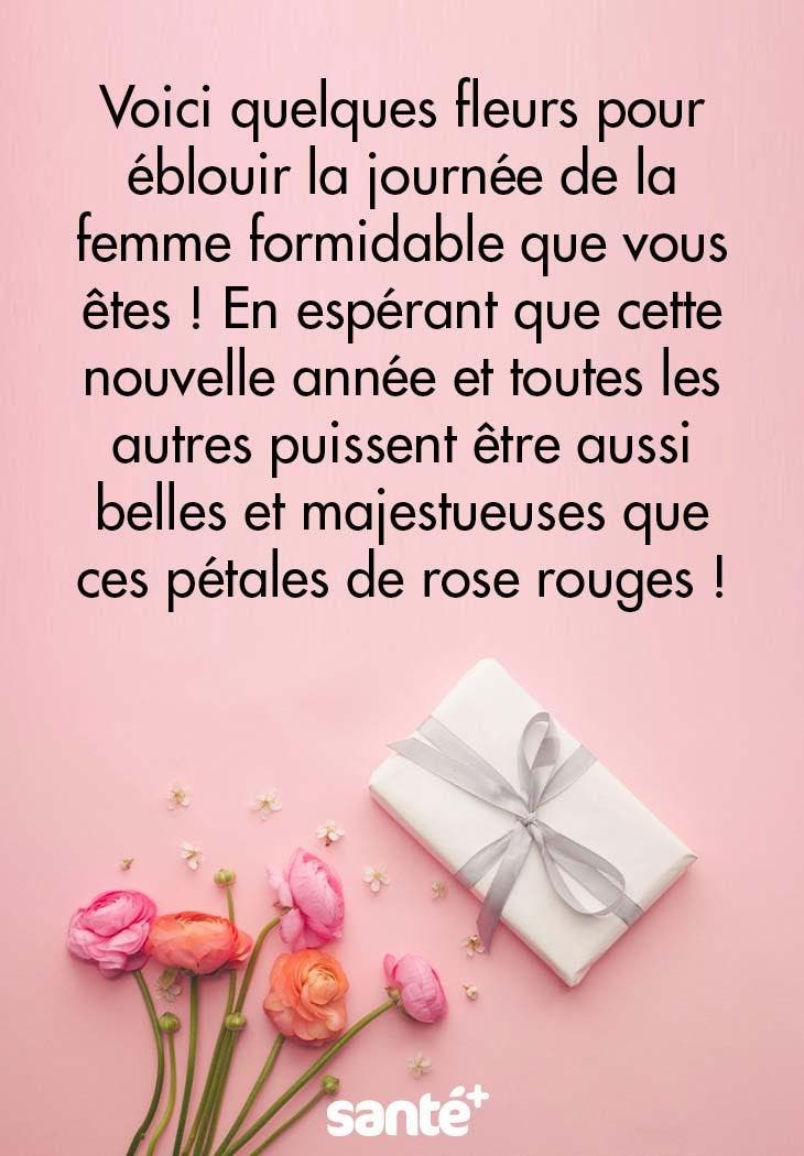 Meilleurs vœux d'anniversaire pour une femme