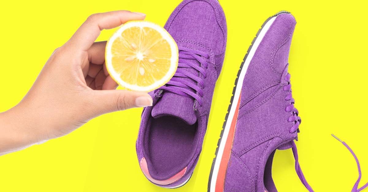 Comment éliminer les mauvaises odeurs des chaussures avec du citron