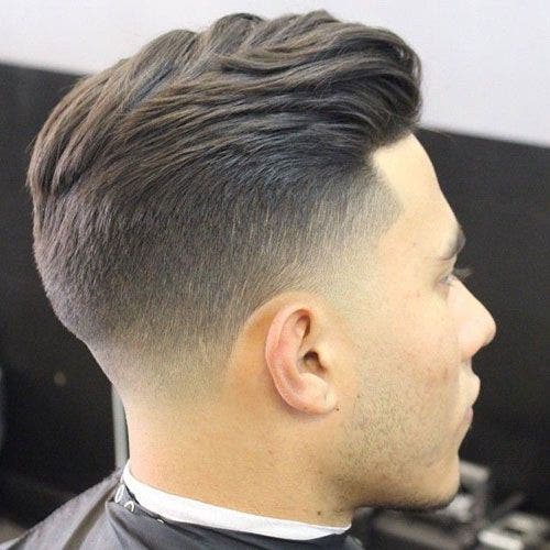 Mid taper sur cheveux lisses Mid taper sur cheveux lisses