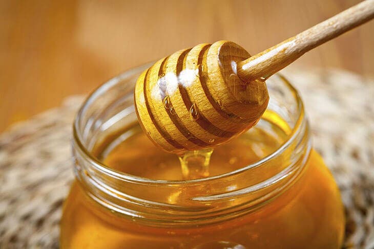 miel en tarro