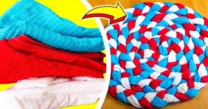 Comment recycler vos vieilles serviettes ? 3 façons de les réutiliser