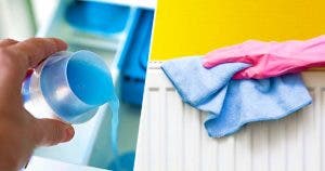 Nettoyage une astuce à 1 euros pour nettoyer les radiateurs et les rendre étincelants de propreté