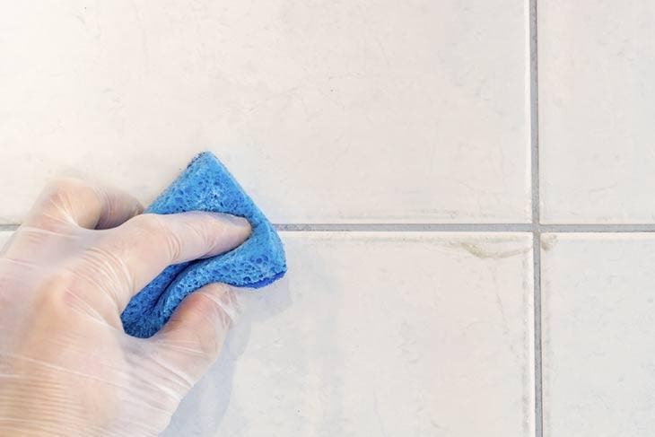 cleaning tile joints