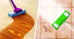 Nettoyez le sol sans laisser de traces et le faire briller avec des astuces simples_