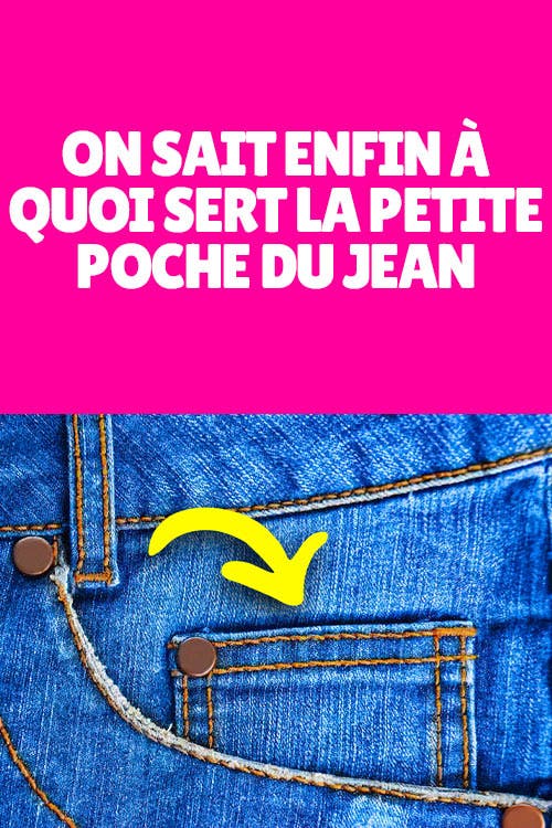 On sait enfin à quoi sert la petite poche du jean