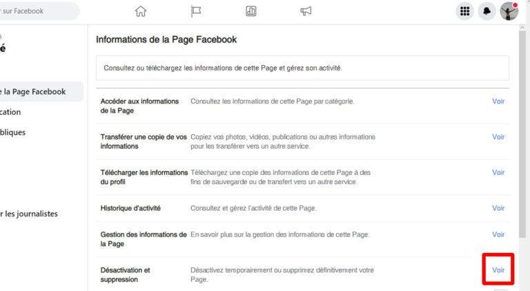 Combien De Signalement Pour Supprimer Une Page Facebook Comment supprimer une page Facebook en 2023