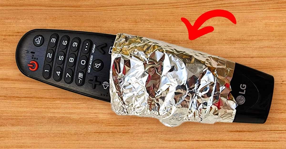 Piles de la télécommande déchargées ? L'astuce pour vous dépanner quand  elles sont à plats