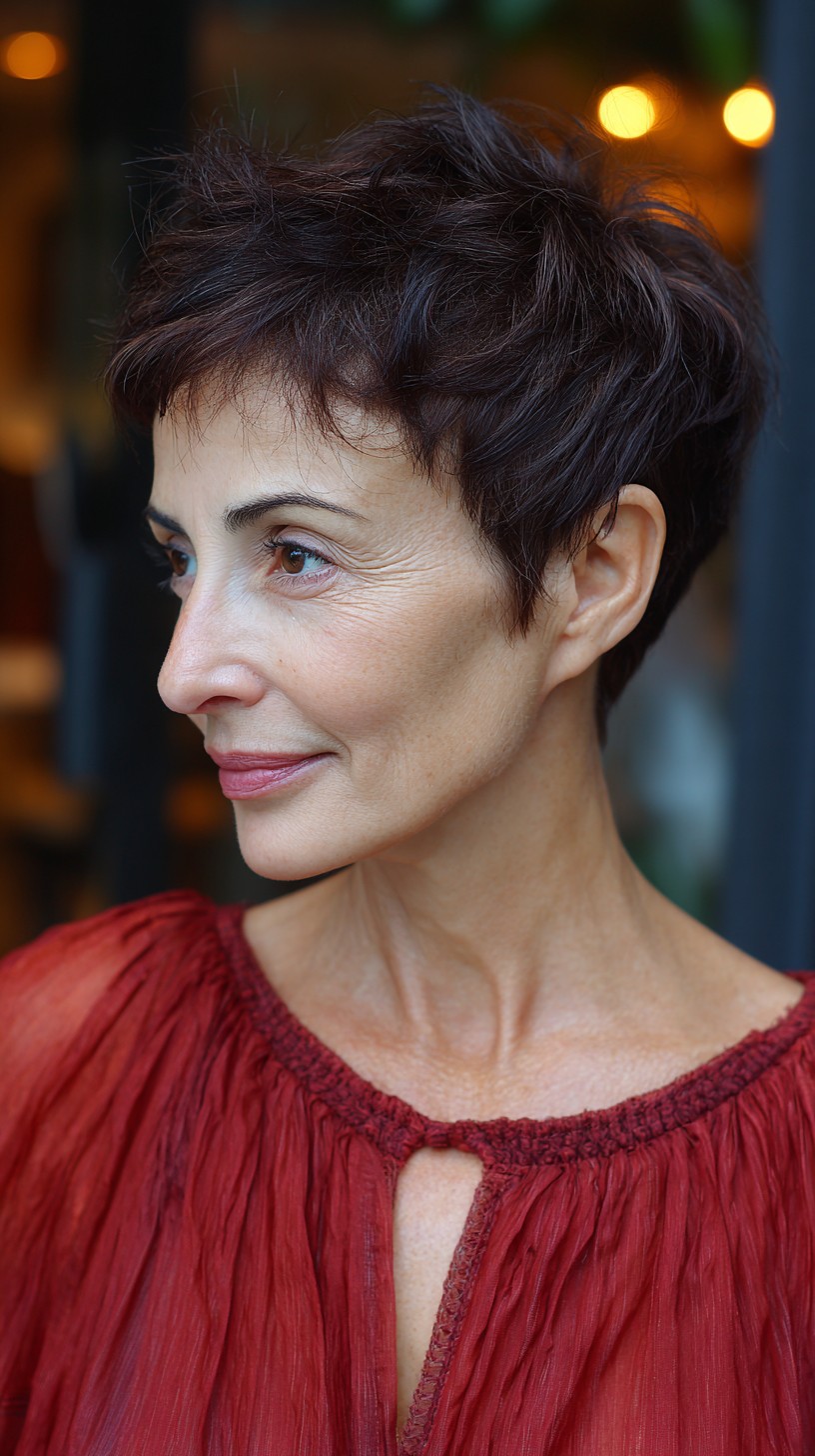 Pixie effilé Pixie effilé