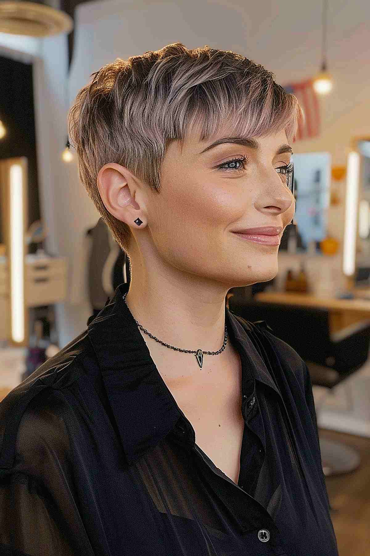 Pixie sur cheveux fins Pixie sur cheveux fins