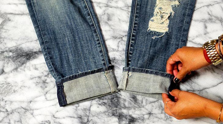 Pantalon trop long : comment ajuster l'ourlet d'un jean pour rester stylée  ? - Voici