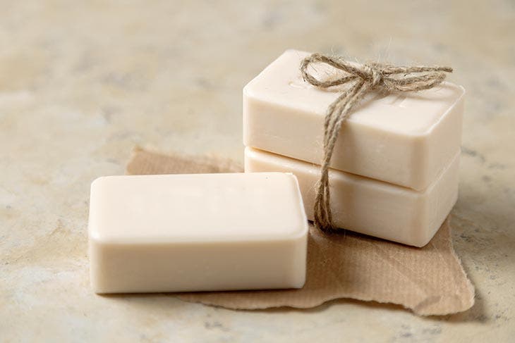 various soaps