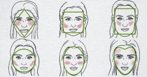 Pour chaque forme de visage, il existe une manière différente d'appliquer le blush