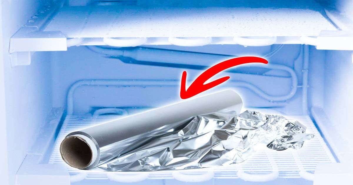 Comment utiliser le papier aluminium pour lutter contre le givre du congélateur