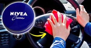 Pourquoi est-il astucieux d’étaler la crème Nivea sur le volant de la voiture ?