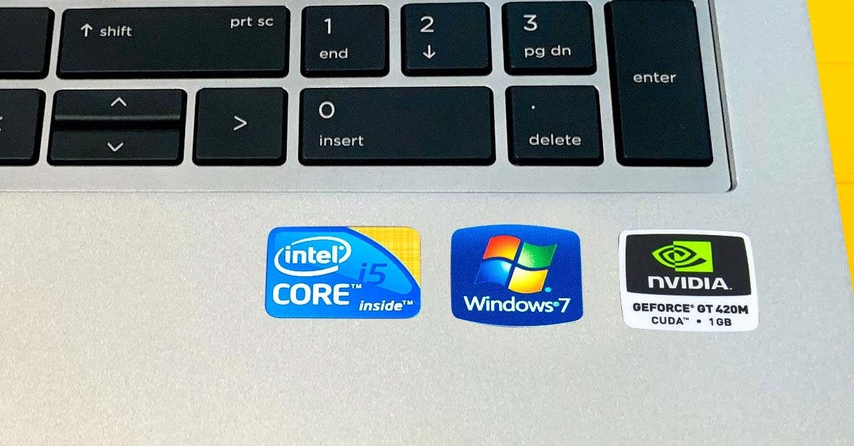 Coller des stickers sur votre PC ne serait pas une très bonne idée !