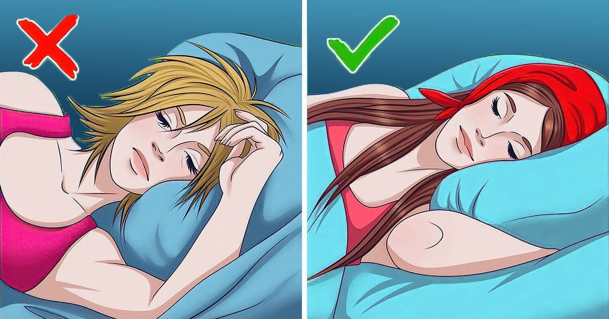 Pourquoi est-il important de ne pas laisser vos cheveux lâchés pendant que vous dormez ?