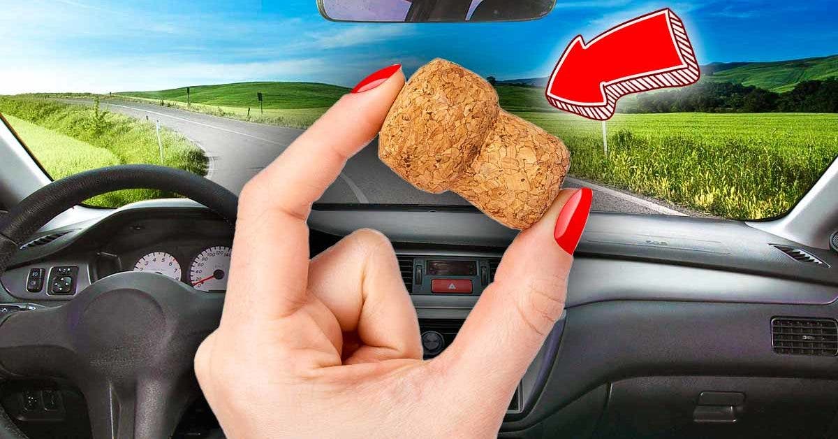 Pourquoi est-il important de toujours avoir un bouchon de liège dans la voiture