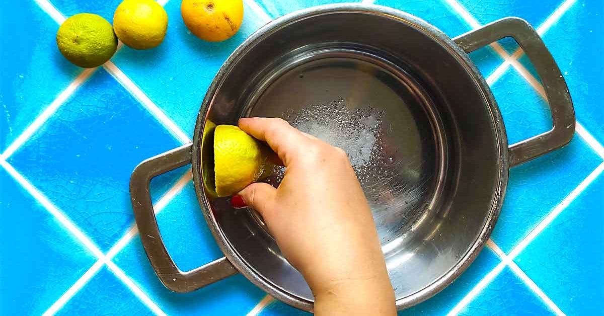 Pourquoi est-il indispensable de frotter un demi-citron sur vos casseroles une fois par mois 02