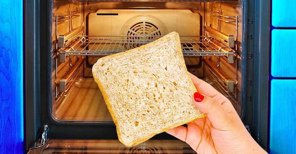 Pourquoi est-il indispensable de mettre du pain dans le four juste après l’avoir nettoyé
