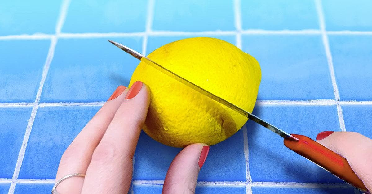 Pourquoi faut-il absolument couper le citron en diagonal