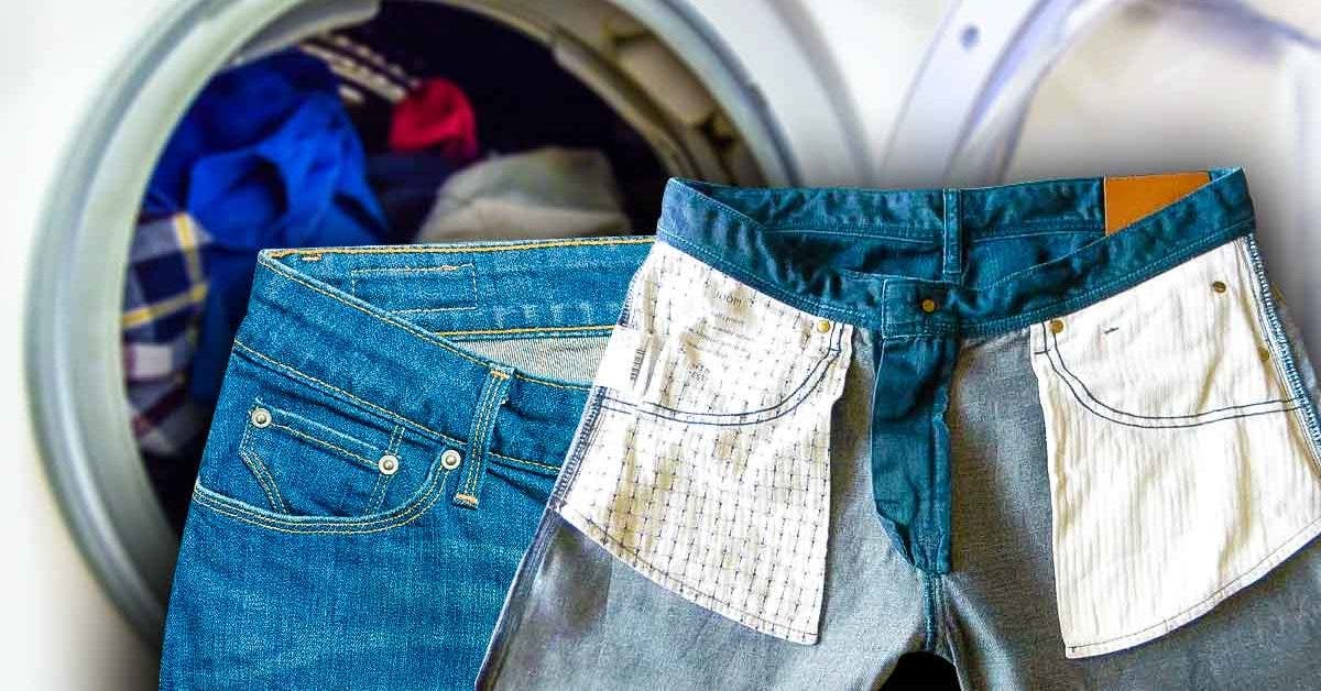 Pourquoi faut-il laver ses jeans à l'envers ?