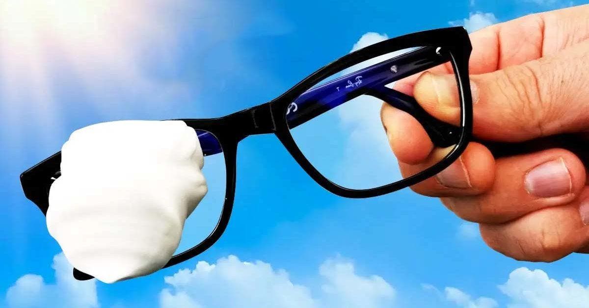 Pourquoi faut-il mettre de la crème à raser sur vos lunettes