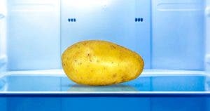 Pourquoi faut-il placer une pomme de terre crue dans le réfrigérateur001