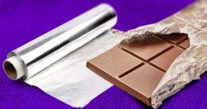 Pourquoi le chocolat est emballe dans du papier aluminium