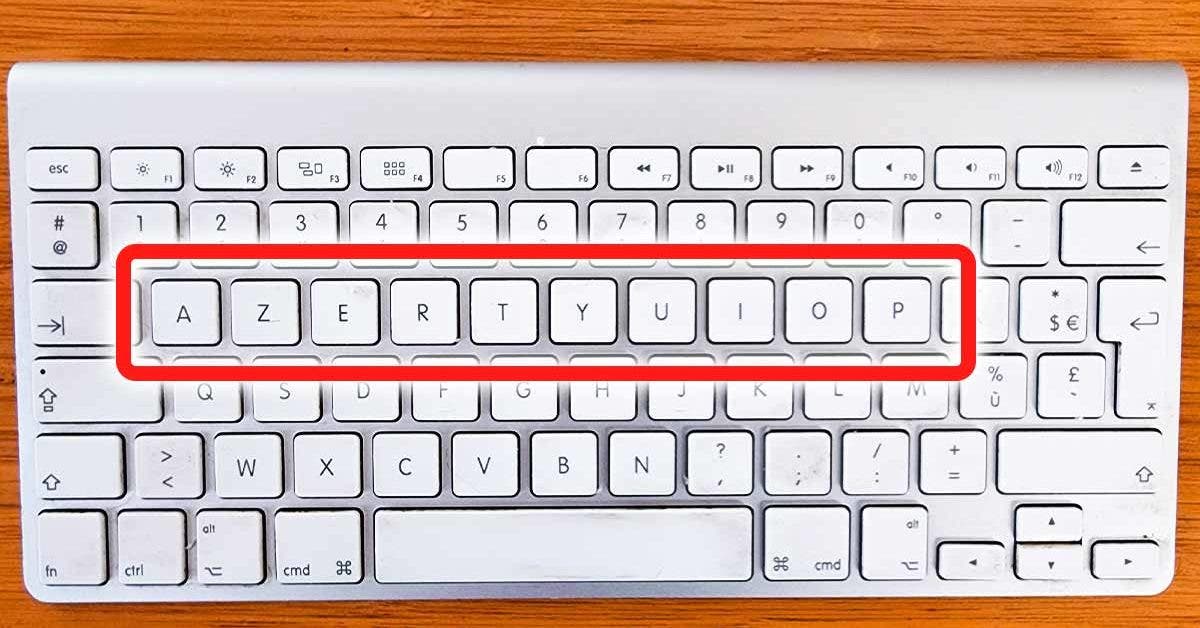 Pourquoi les lettres sur le clavier ne sont pas dans l'ordre alphabétique001