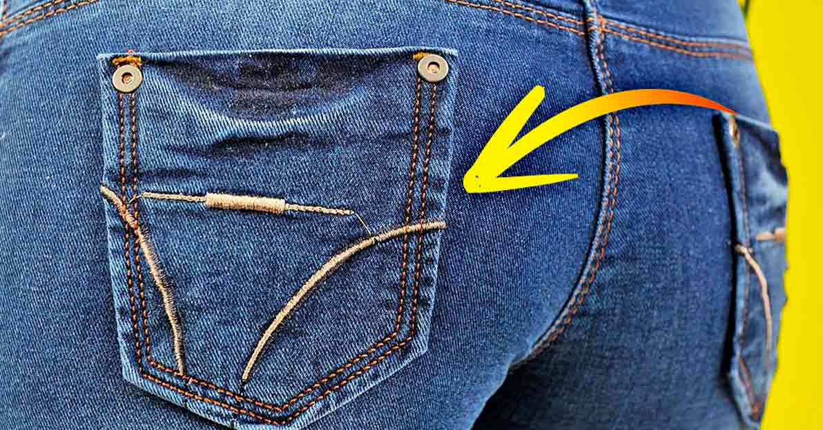 Pourquoi les poches arrières des jeans pour femmes sont plus petites que celles des hommes