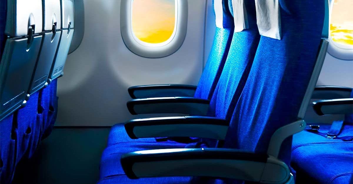 Pourquoi les sièges d'avion sont presque toujours bleus001