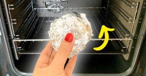 Pourquoi mettre une boule de papier aluminium au four