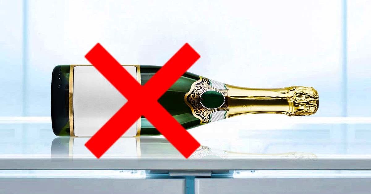 Pourquoi ne faut-il surtout plus conserver le champagne au réfrigérateur001