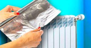 Pourquoi vous devez placer du papier aluminium derrière votre radiateur