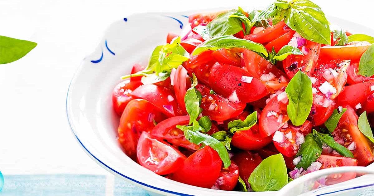 Qu’arrive t’il à votre corps lorsque vous mangez des tomates au basilic ?