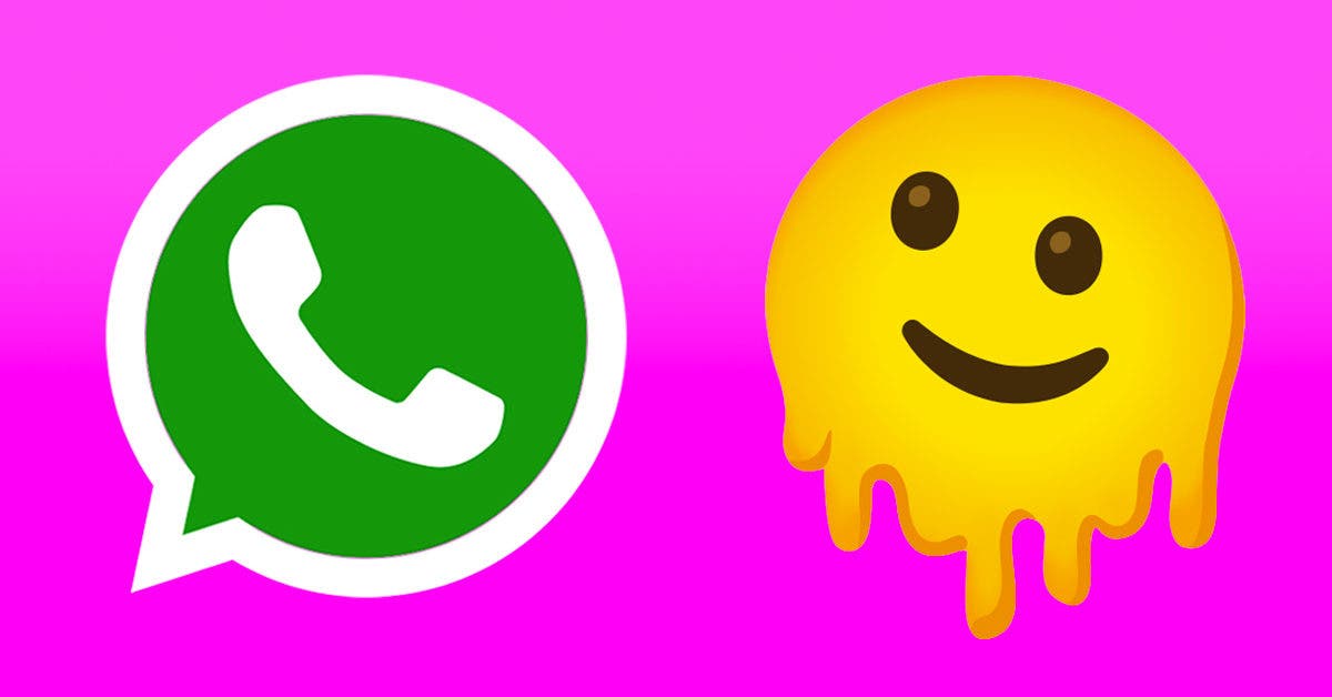 Que signifie l'emoji visage qui fond sur WhatsApp et quand faut-il l’utiliser