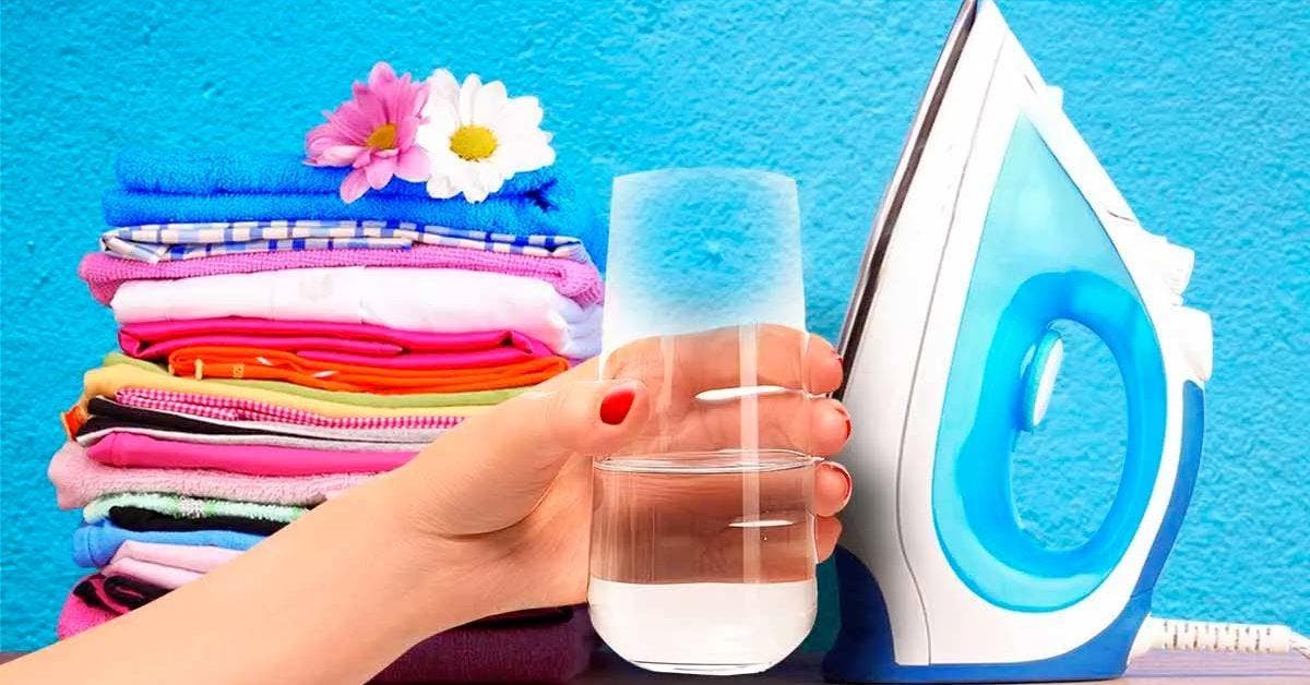 Quel produit ajouter à l'eau du fer à repasser pour que les vêtements sentent bon