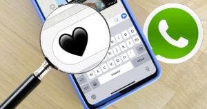 Quelle est la signification du coeur noir sur WhatsApp et quand faut-il l'utiliser