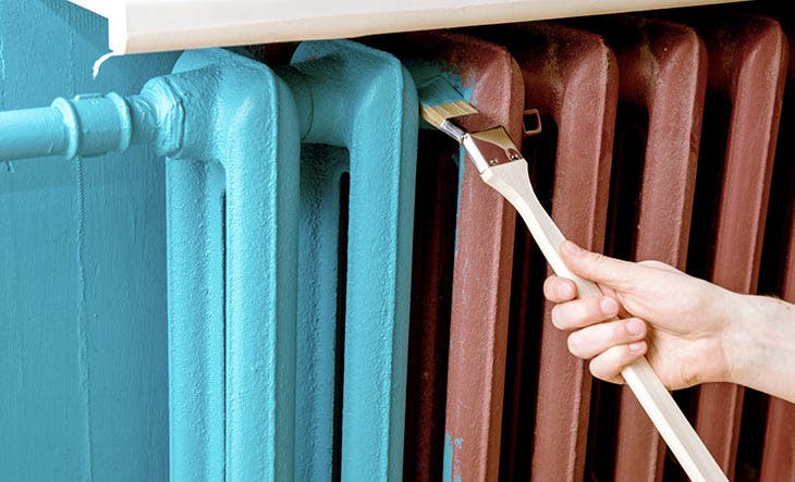 painted radiator
