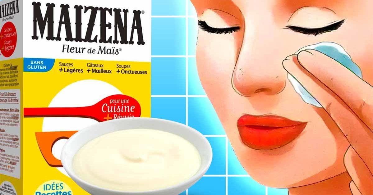 Recette du masque à la Maïzena avec effet botox pour se débarrasser des rides001