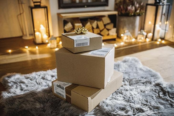 Receive packages during Christmas
