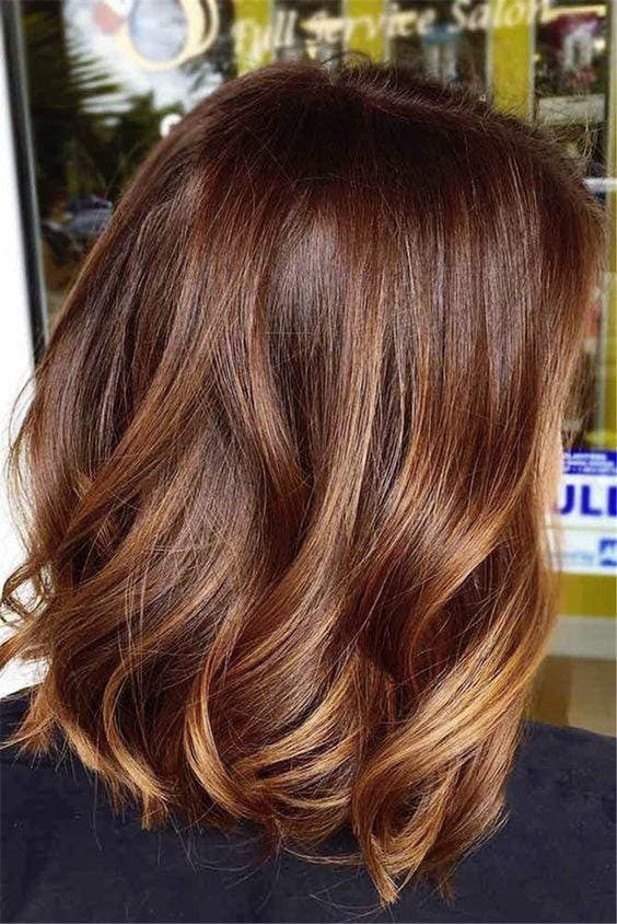 Reflets cannelle sur cheveux rouges Reflets cannelle sur cheveux rouges